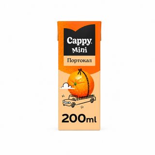 Cappy плодов сок портокал