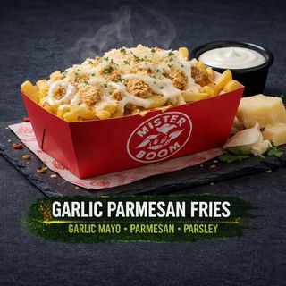 Garlik Parmesan Fries