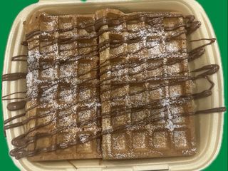 Белгийски гофрети с шоколад по избор