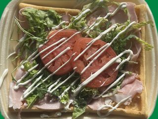 Солени гофрети с кашкавал