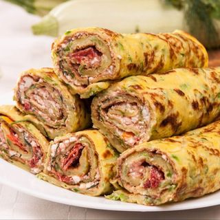 Солена с филе и кашакавал