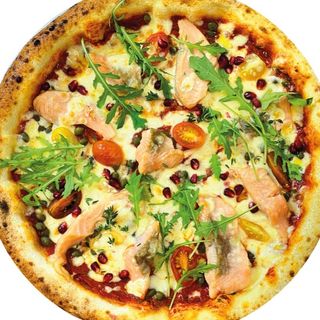 Пица Al Salmone Affumicato