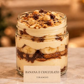 Tiramisù Banana e Cioccolato