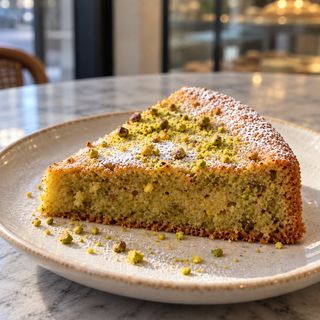 Caprese Pistaccio Cake