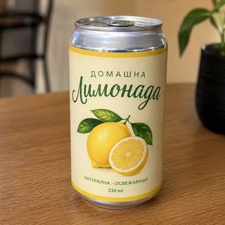 Лимонада с вкус на малина