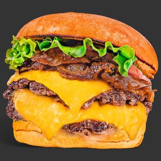 Double House burger