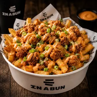 Crispy Chicken Loaded Fries
