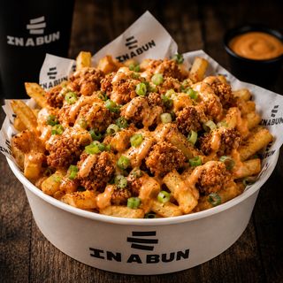 Crispy Chicken Loaded Fries