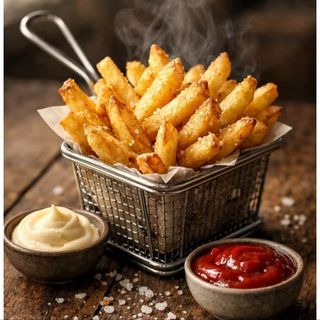 Порция пържени картофи