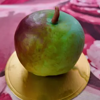 Мусов десерт зелена ябълка