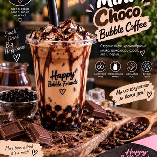 Mini Choco Bubble Coffee