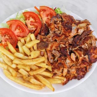 Порция пилешки дюнер с питка 500гр