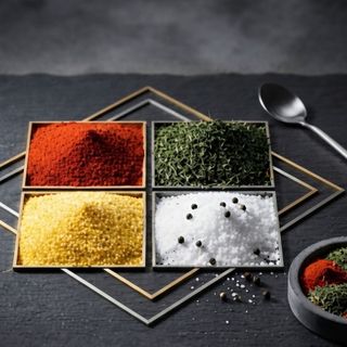 Пилешки бонфиленца с бекон на плоча с гарнитура печени билкови картофи