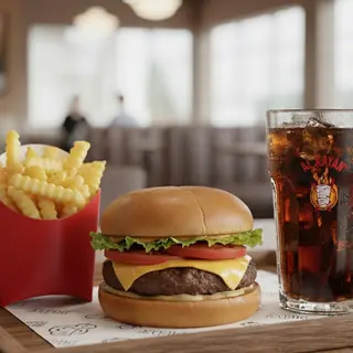 Ton menu Burger en folie