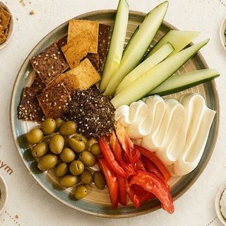 Assortiment labneh/légumes