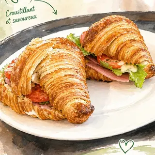 Le croissant salé