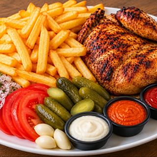DEMI POULET ROTI