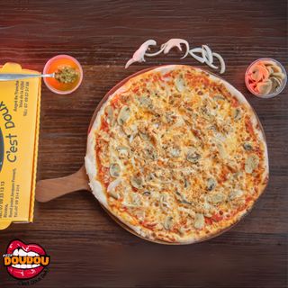 Pizza Poulet Champignon