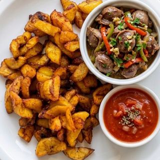 Alloco gésier sauté