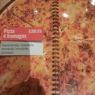 Pizza 4 fromages