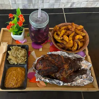 1/2 Poulet Fumé