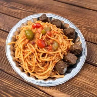 Spaghetti foie
