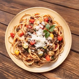 Spaghetti viande hachée