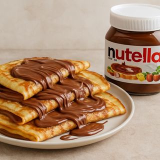 Crêpes au Nutella 