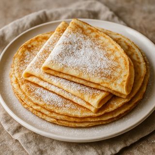  Crêpes Natures Sucrées