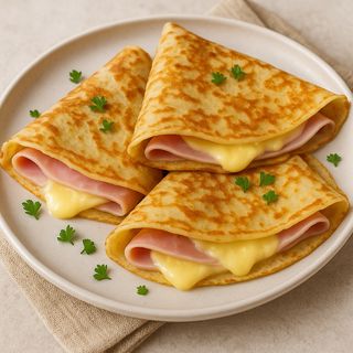 Crêpes Jambon Fromage