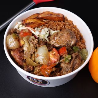 Riz Jollof Au Choukouya de Poulet