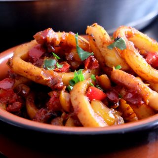 CALAMAR SAUTÉ A L'AIL