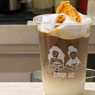 NEW - Honeycomb Iced Latte
