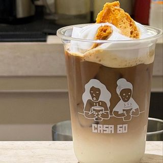 NEW - Honeycomb Iced Latte