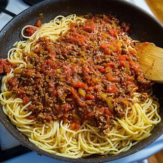 Spaghetti à la Bolognaise