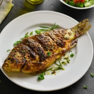 Poisson Grille & Attiéké