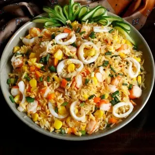 Riz Cantonais Fruits De Mer
