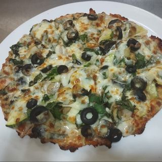 Pizza Veggie Green