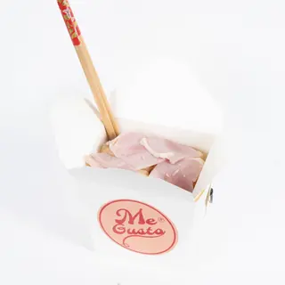 Spaghettis jambon porc
