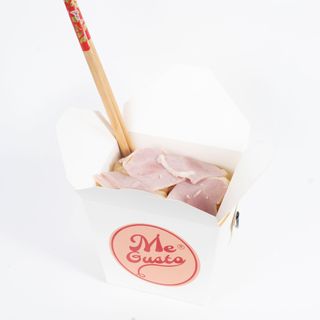 Spaghettis jambon porc