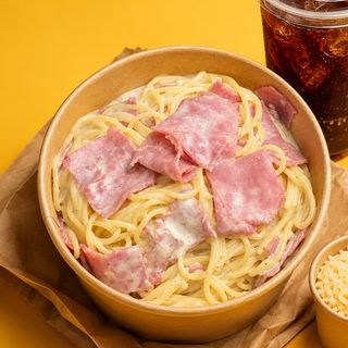 Box spaghetti jambon