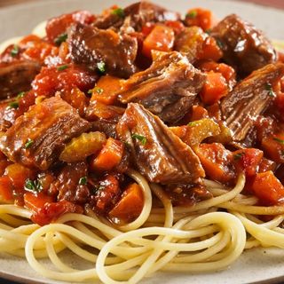 Spaghetti à la viande de boeuf