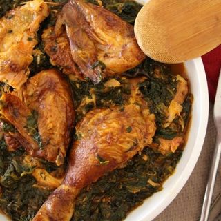 Sauce Feuille De Patates Au Poulet