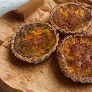 Quiche saumon-épinards