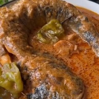 Sauce arachide poisson frais