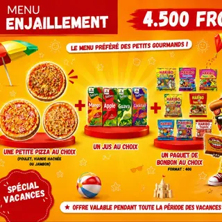 MENU VACANCES - ENJAILLEMENT