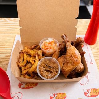 Alloco 1/2 Poulet Frit