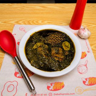 Sauce Feuilles + Du riz