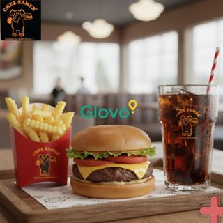 Ton menu Burger en folie