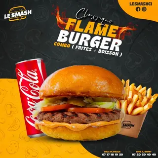 CLASSIQUE FLAME BURGER COMBO